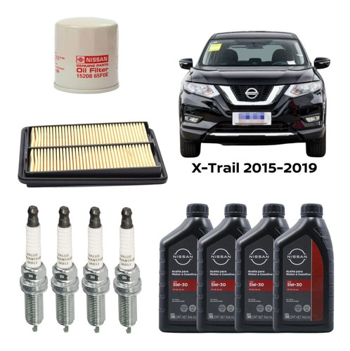 Bujias Aceites Y Fitros Para Motor X Trail 2014-2019 Orig