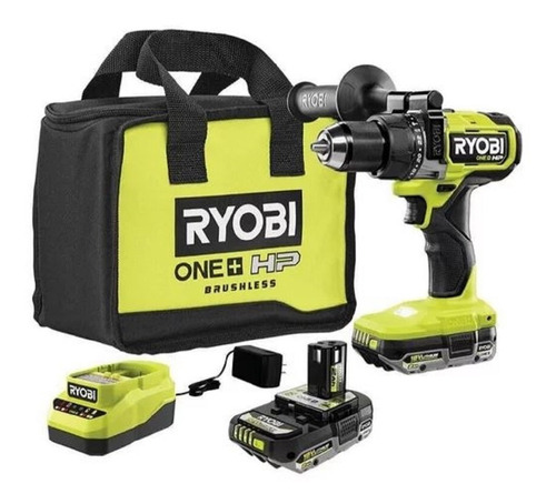 Taladro Con Percutor Ryobi 18v Brushless C/2bat  Menz Imp