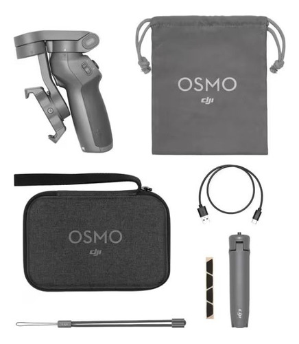 Dji Osmo Mobile 3 Combo Estabilizador Gimbal Para Smartphone Cor Cinza-escuro