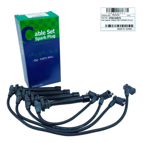 Imagen 2 de 10 de Cables Bujias Elantra 2.0 2001 2002 2003 2004 Original