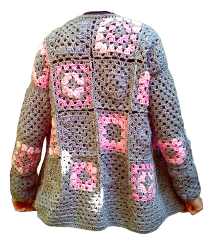 Tejidos Crochet Saco Artesanal En Lana