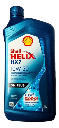 Aceite Shell Semisintetico Sn Plus 10w30 Azul Helix
