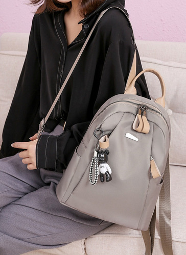 Mochila Impermeable Y Antirrobo, Bolso De Hombro Para Mujer