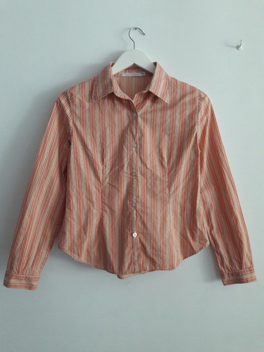 Camisa Rayada 100% Algodon Dean & Delucca Talle 2 M 