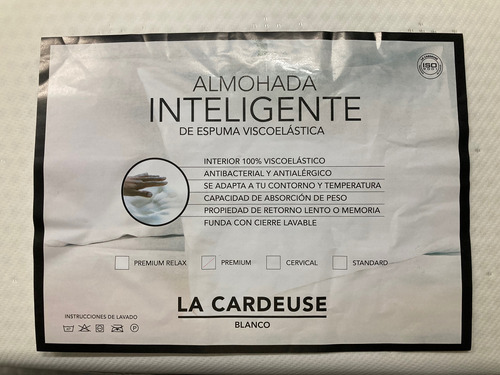 Almohada Intelligent La Cardeuse Premium Viscoelástica