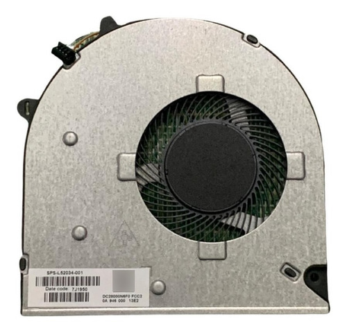 Disipador Ventilador Cooler Para Hp 15-dw000 15-dw Original