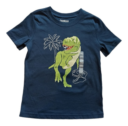 Camisa Con Motivo De Dinosaurio 