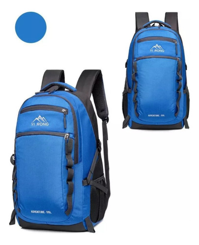 Mochila Impermeable De 50l Para Trekking Camping Montañismo 