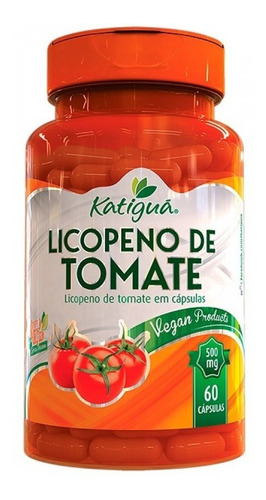 Suplemento Em Cápsulas Katigua Licopeno De Tomate Em Pote