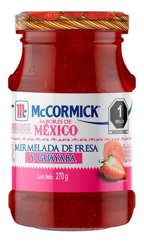 Mermelada Mccormick De Fresa Y Guayaba 270g