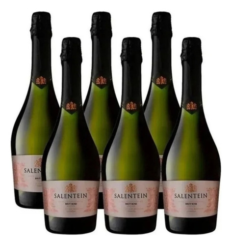 Champagne Salentein Brut Rose 750ml X6