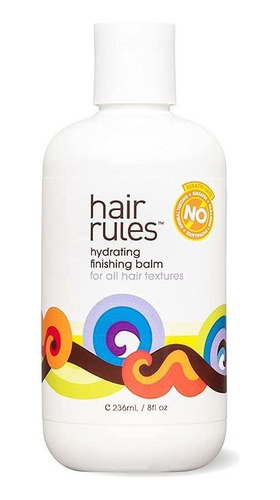 Hair Rules Bálsamo Hidratante De Acabado De 8 Onzas