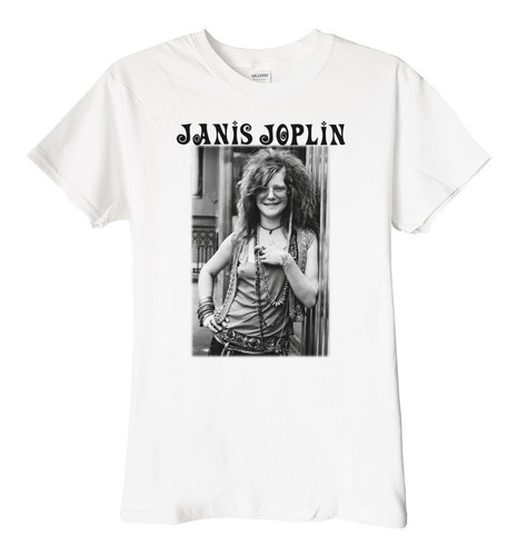 Polera Janis Joplin Photo Rock Abominatron