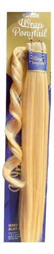 Chongo Coleta Cabello Lacia Largo 24 PLG Color #tan Blonde