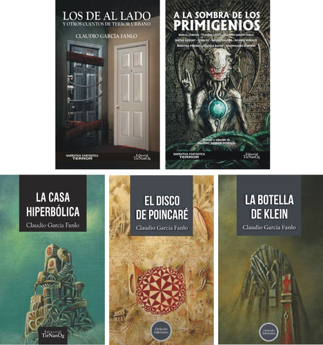 Combo 5 Libros De Claudio Garcia Fanlo