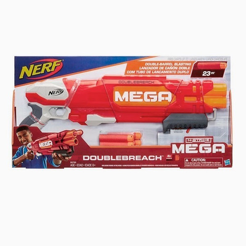 Nerf Doublebreach Lanza Dardos N-strike Mega - Hasbro