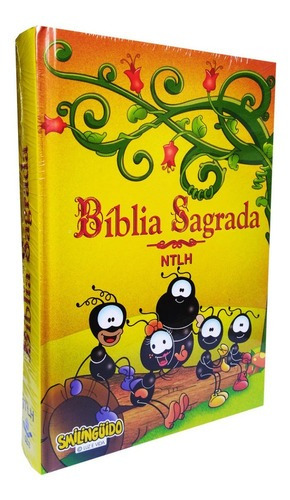 Livro - Bíblia Sagrada Ntlh - Smilinguido - Amarela - Outlet