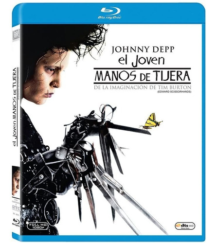 El Joven Manos De Tijera (edward Scissorhands) Blu Ray 