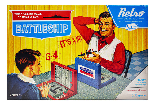 Battleship Retro Series 1967 Juego De Mesa Ingles Hasbro
