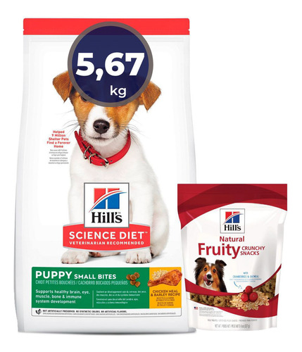 Alimento Hills Perro Cachorro 5,67 Kg + Regalo