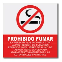 Comprar Señalamiento Prohibido Fumar Prohibición De Fumar Señalética