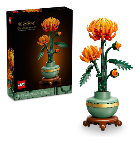 Lego Icons 10368 Set De Construcción Floral: Crisantemo