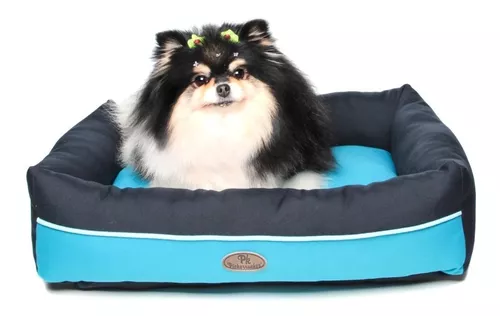 Comprar CAMINHA PET CAMA GATO CACHORRO LAVÁVEL DUBAI XADREZ AZUL P