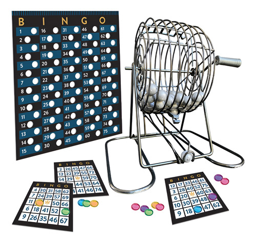 Juego De Mesa Set Bingo Foil Y Baraja Bicycle Jumbo