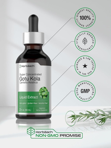 Extracto De Gotu Kola Horbäach 59 Ml