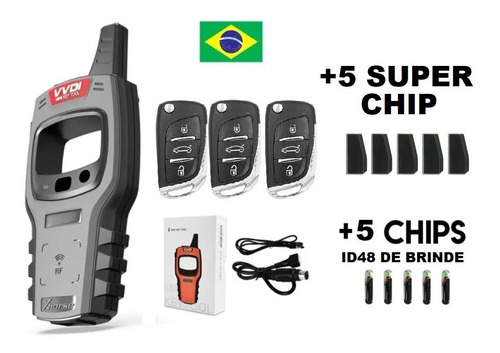 Xhorse Vvdi Mini + Controles, Clonador De Chave Alarme Chip