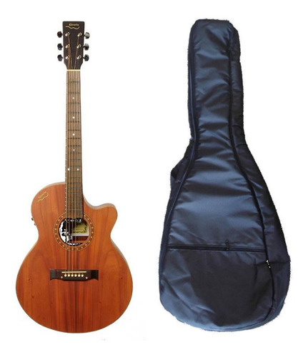 Guitarra Gracia Electroacustica 345 C/eq Fishman Con Funda