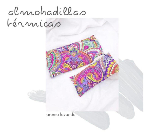 Set X 2 Almohadillas Térmicas Grande 31x16 Chica 19x10