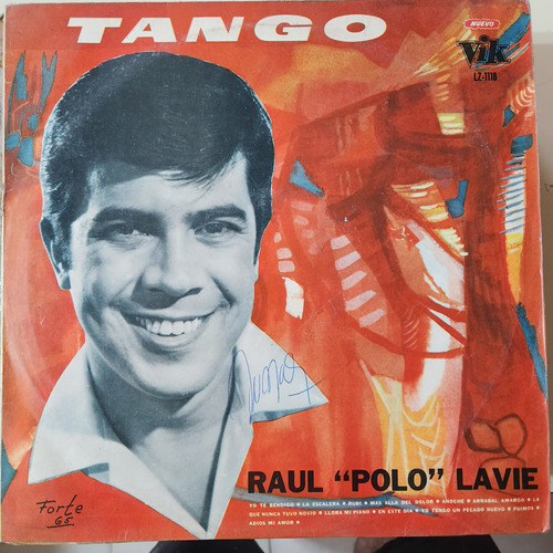 Vinilo Raul Polo Lavie R Pansera Orquesta Tango T4