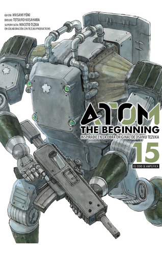 Atom: The Beginning 15: El Odio Se Amplifica, De Masami, Yûki., Vol. 15. Editorial Milky Way ,ediciones, Tapa Blanda En Español