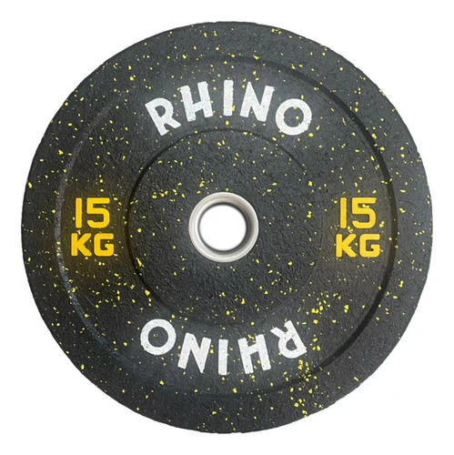 Disco Olimpico Caucho Bumper Crossfit Levantamiento 15kg