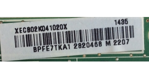 Main Sony Xecb02k0410 715g6702-m01-000-00 Modelo Kdl-32r330b (Usado)