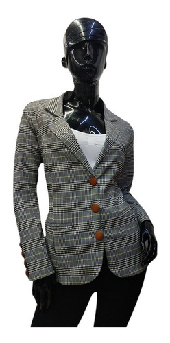 Imagen 2 de 5 de Saco Blazer Para Dama Mujer Formal Casual Cuello Solapa