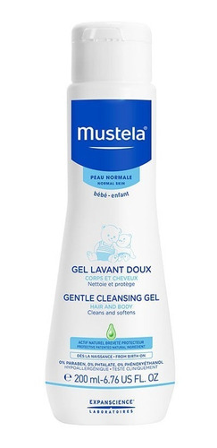 Gel De Baño Bebe Mustela Suave X 200 Ml Maternelle