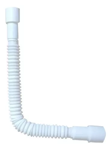 Tubo flexible blanco para desagüe flexible bidet lavadero