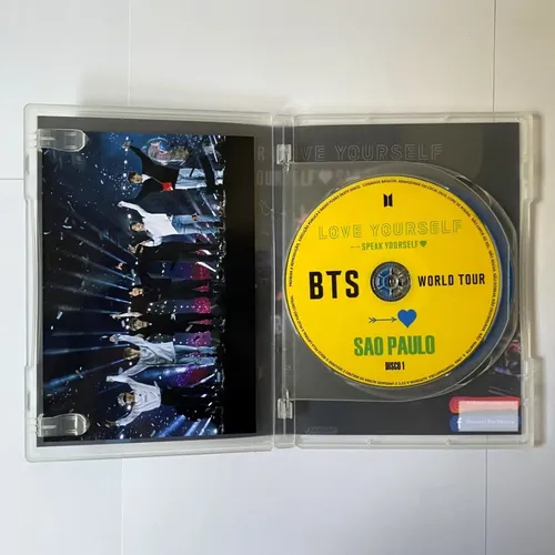 Dvd Bts World Tour São Paulo 2019 Love Yourself Legendado