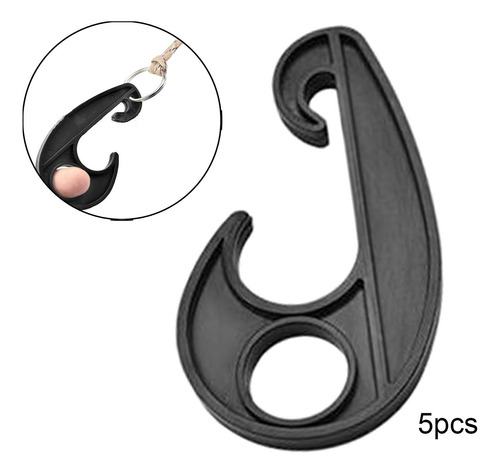 5x Ganchos De Cuerda Elástica Accesorios Ganchos De Cuerda