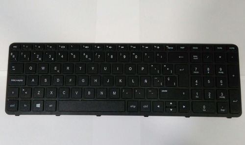 Teclado Para Laptop Hp 15-n057sc 15-n055sc C. Marco Sp Nuevo