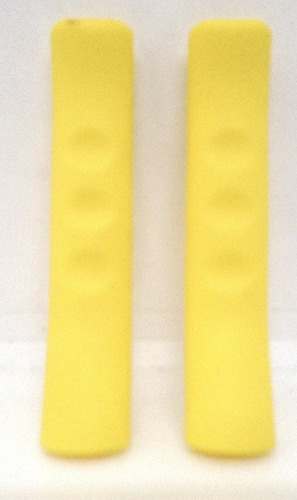 Protetor Manete De Freio Silicone Amarelo ( 1 Par ).