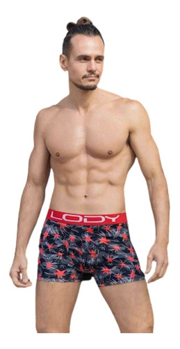 Pack Por Mayor 12 Boxer Lody Algodon Lycra Estampado Moda