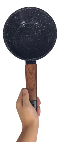 Panela De 16cm 1,3l + Frigideira 26cm Clink Alumínio Preta
