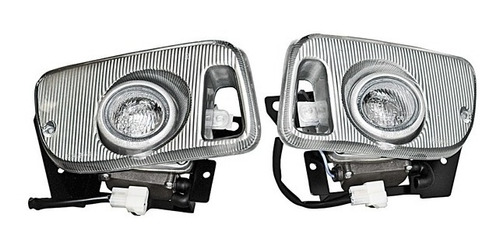 Juego Faros Niebla Honda Civic 1992 93 94 1995 Con Base Xpo