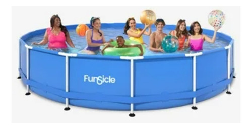Alberca Rígida Familiar De 4.5 Metros Funsicle 7-8 Personas