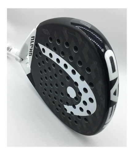 Raqueta De Pádel Head Graphene 360 + Alpha Pro 2021 Color Negro Y Blanco Negro/blanco