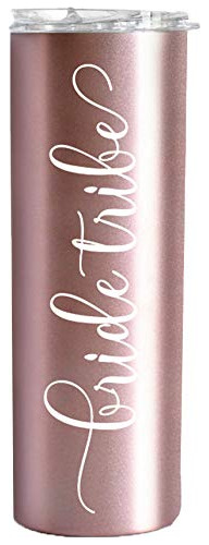 Bride To Be Skinny Tumbler  20 Oz Bride Tribe Acero B4h31