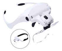 Comprar Lente Lupa De Cabeza Con 2 Luz Led Cosmiatria Reparaciones 